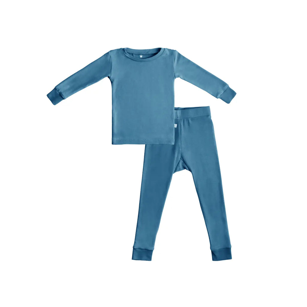 Toddler/Kids Bamboo Pajamas - Ocean Blue Dreamland Baby