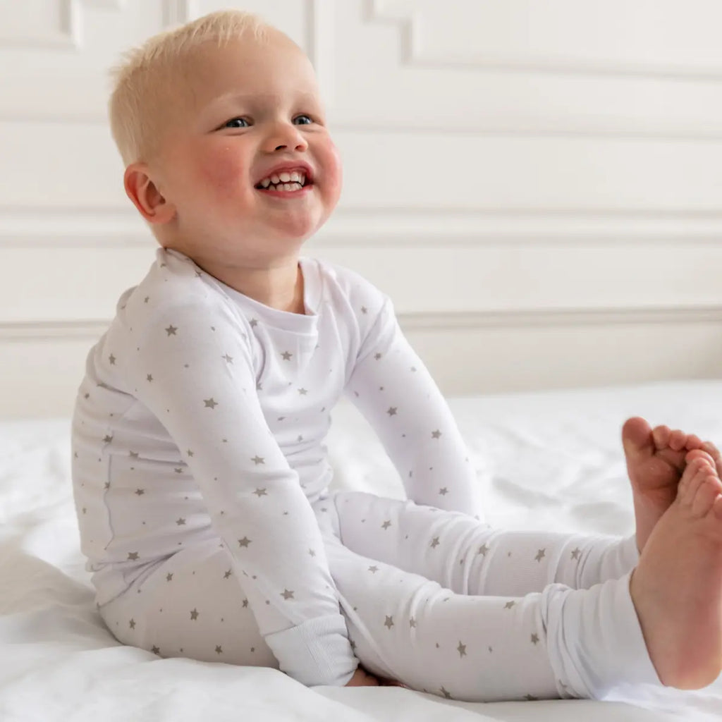 Toddler/Kids Bamboo Pajamas - Grey Star Dreamland Baby