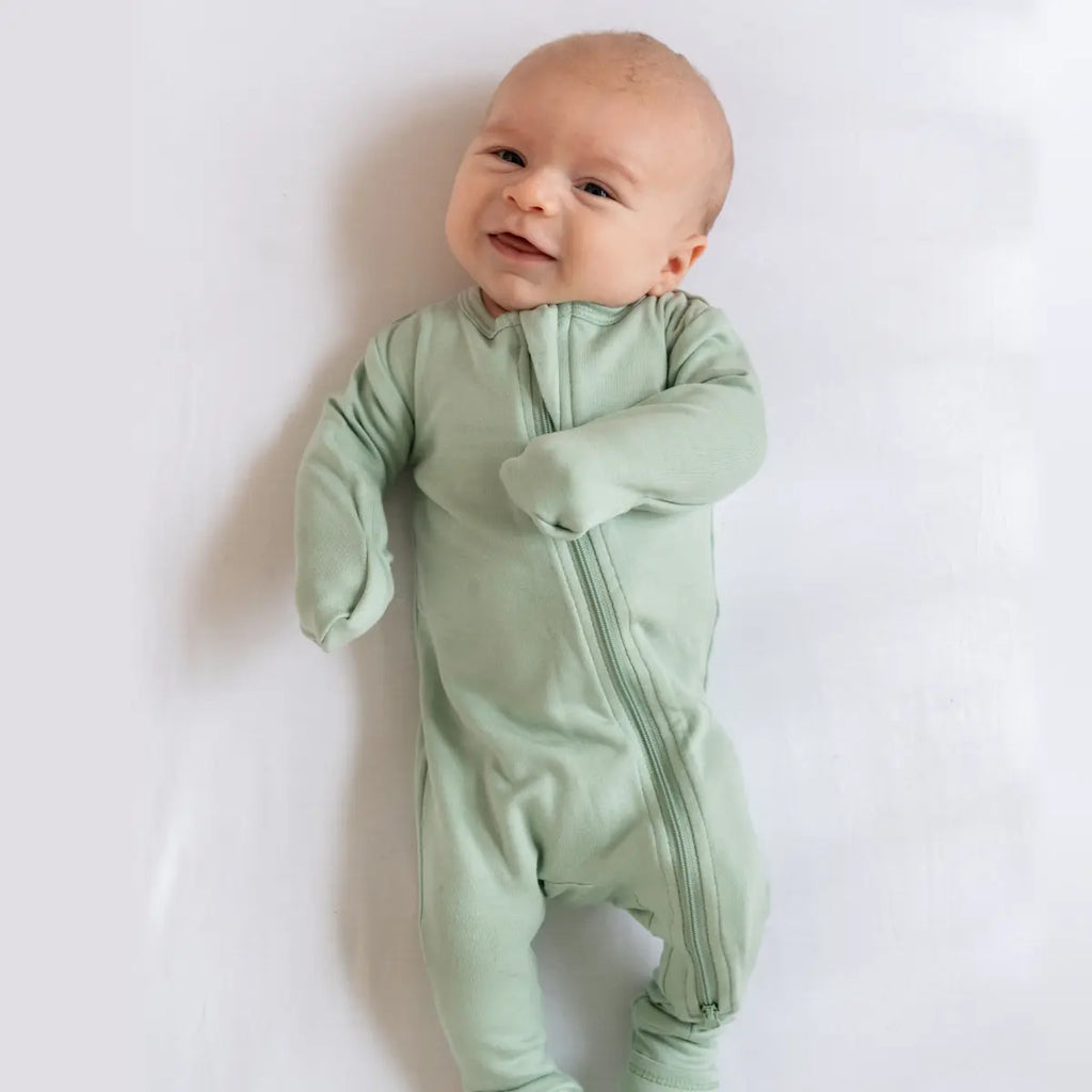 Baby Bamboo Pajamas w/ DreamCuffs® Dreamland Baby