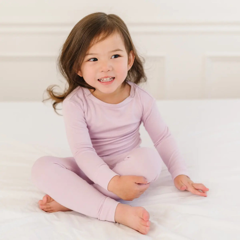 Toddler/Kids Bamboo Pajamas - Blush Dreamland Baby