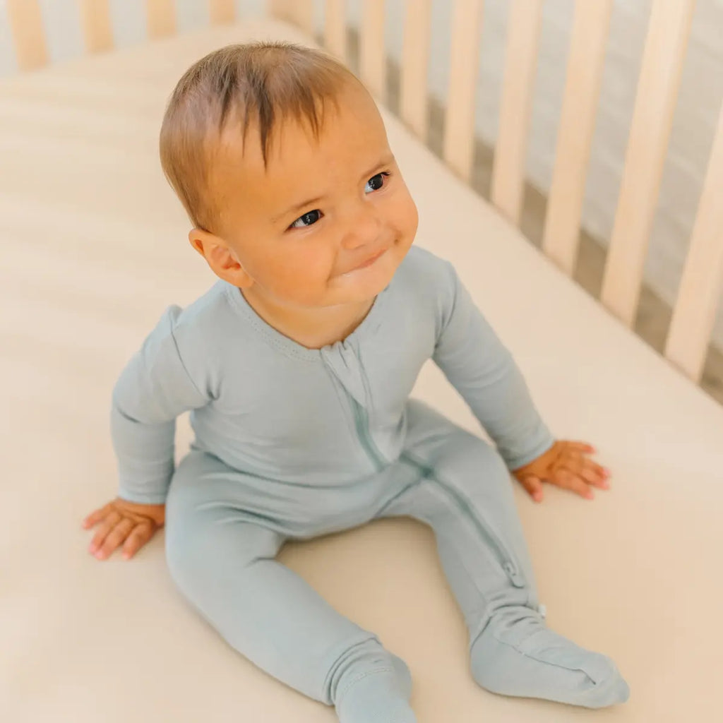 Baby Bamboo Pajamas w/ DreamCuffs® Dreamland Baby