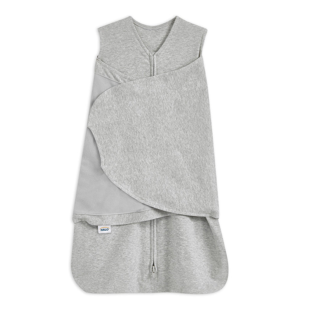 Swaddle HALO® SleepSack® Cotton NonSterile in Heather Gray for Newborns