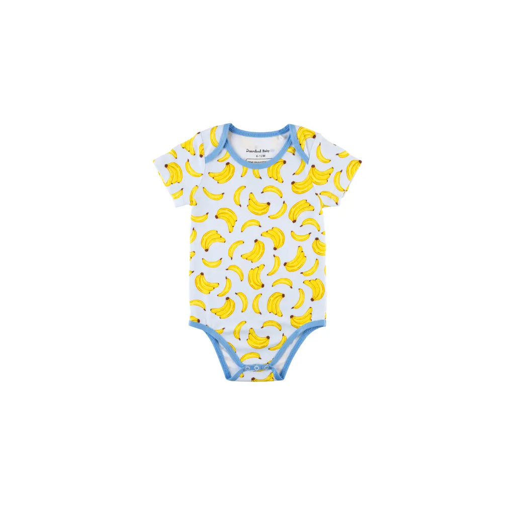 Baby Short-Sleeve Bamboo Bodysuit Dreamland Baby