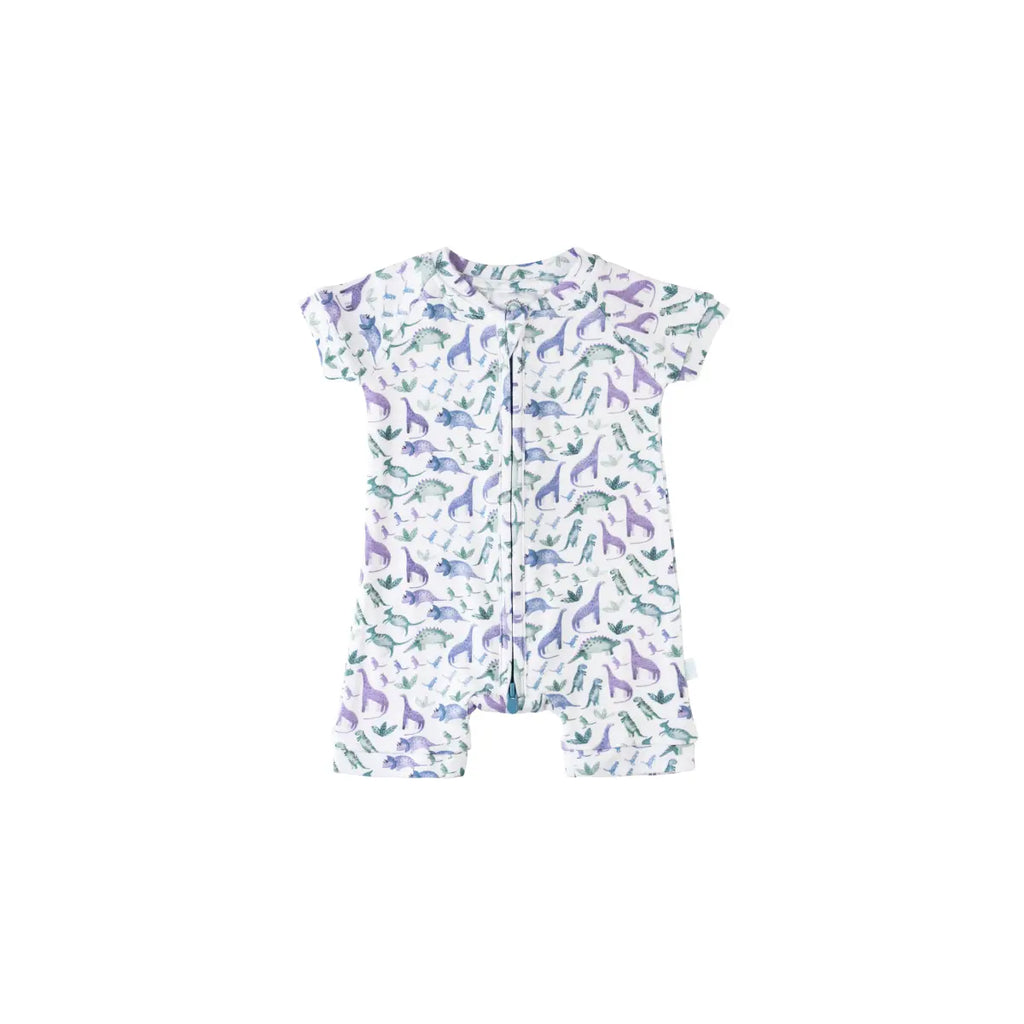 Baby Short-Sleeve Bamboo Romper Dreamland Baby