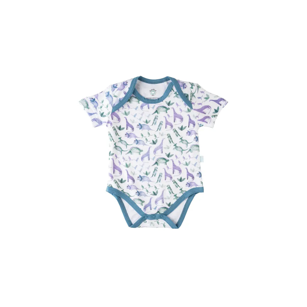 Baby Short-Sleeve Bamboo Bodysuit Dreamland Baby