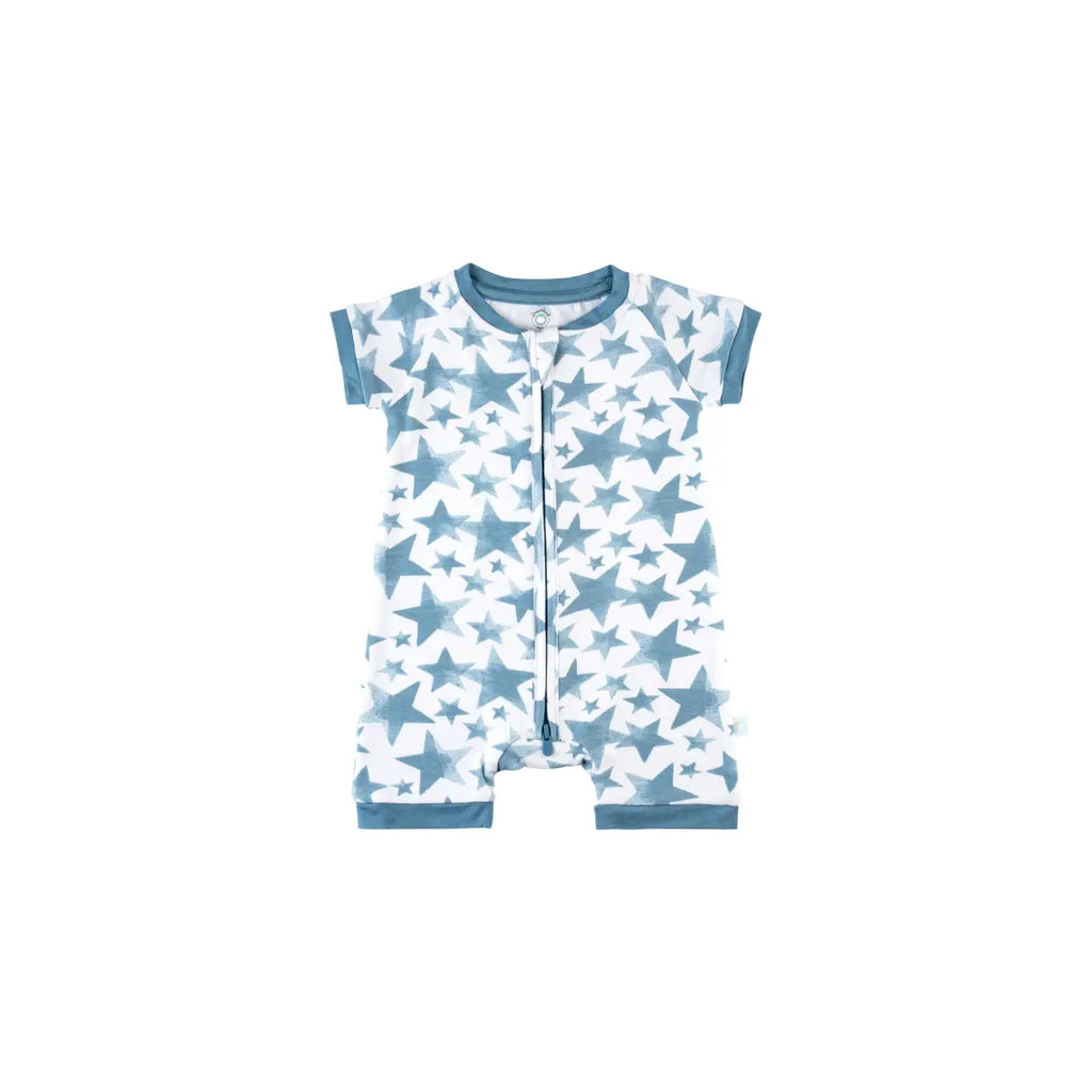 Baby Short-Sleeve Bamboo Romper Dreamland Baby