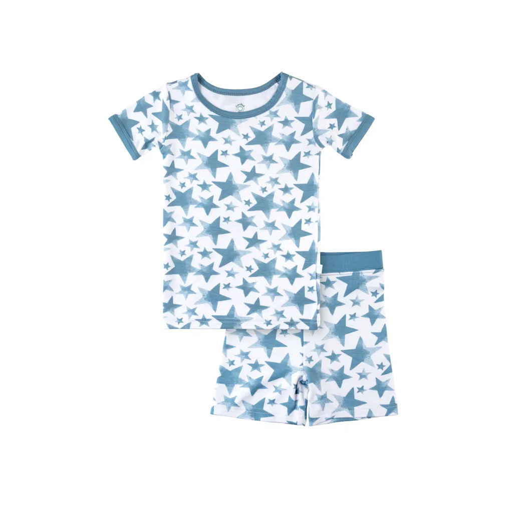 Toddler Short-Sleeve Bamboo Pajamas Dreamland Baby