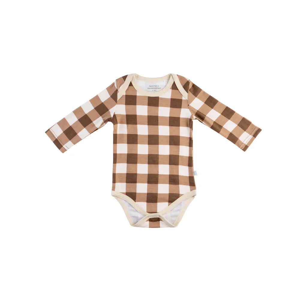 Baby Long-Sleeve Bamboo Bodysuit Dreamland Baby