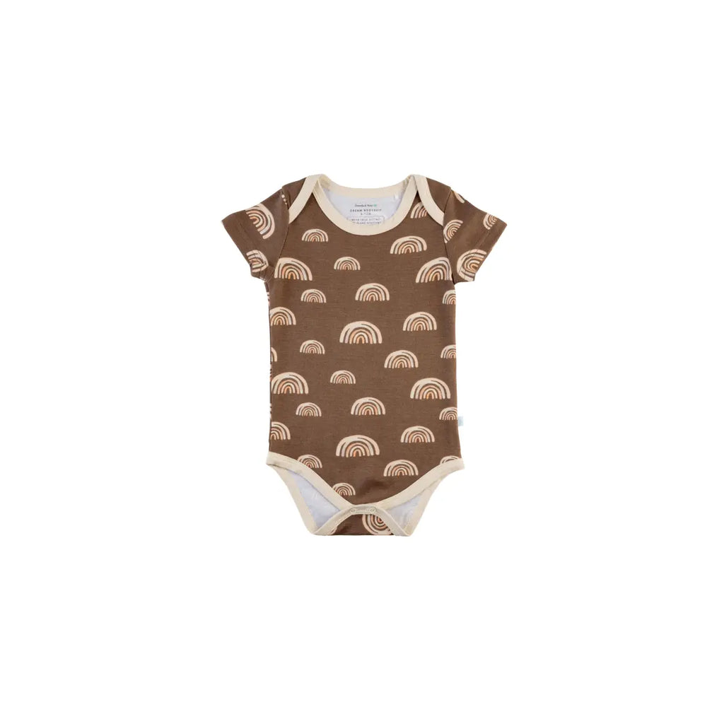 Baby Short-Sleeve Bamboo Bodysuit Dreamland Baby