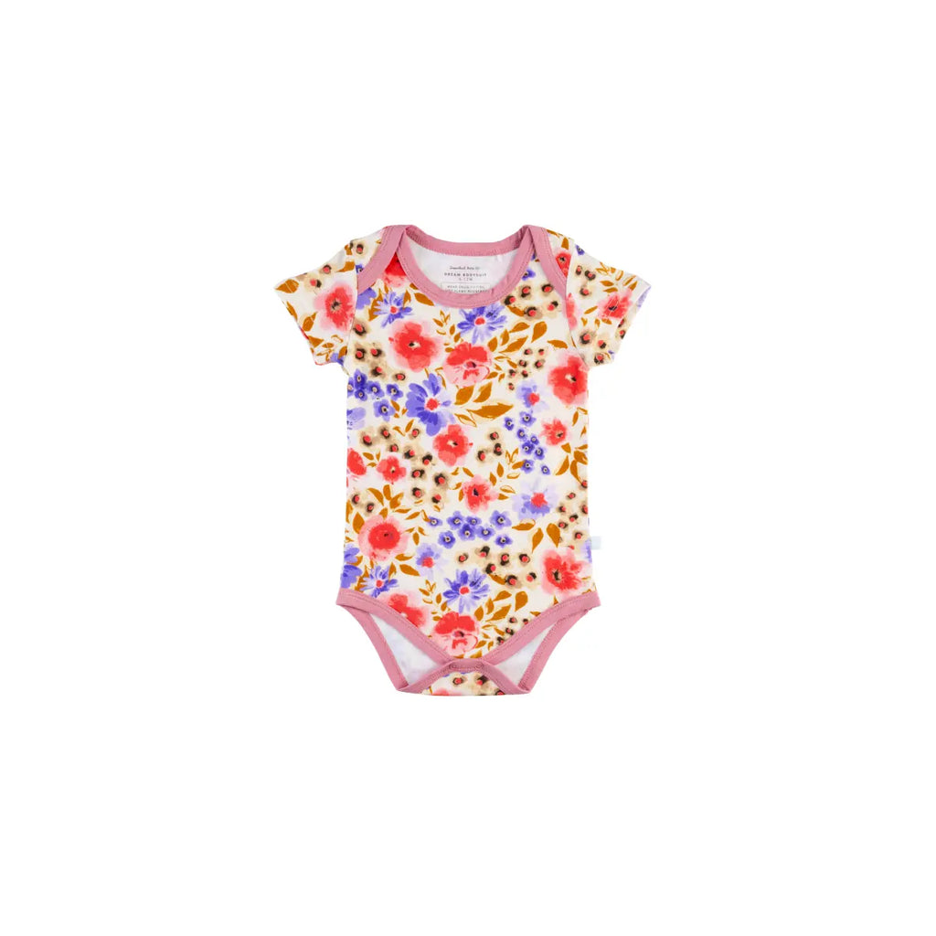 Baby Short-Sleeve Bamboo Bodysuit Dreamland Baby