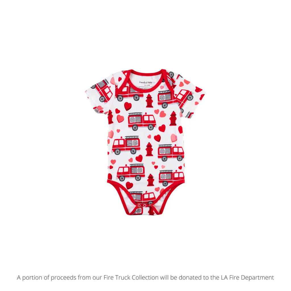 Baby Short-Sleeve Bamboo Bodysuit Dreamland Baby