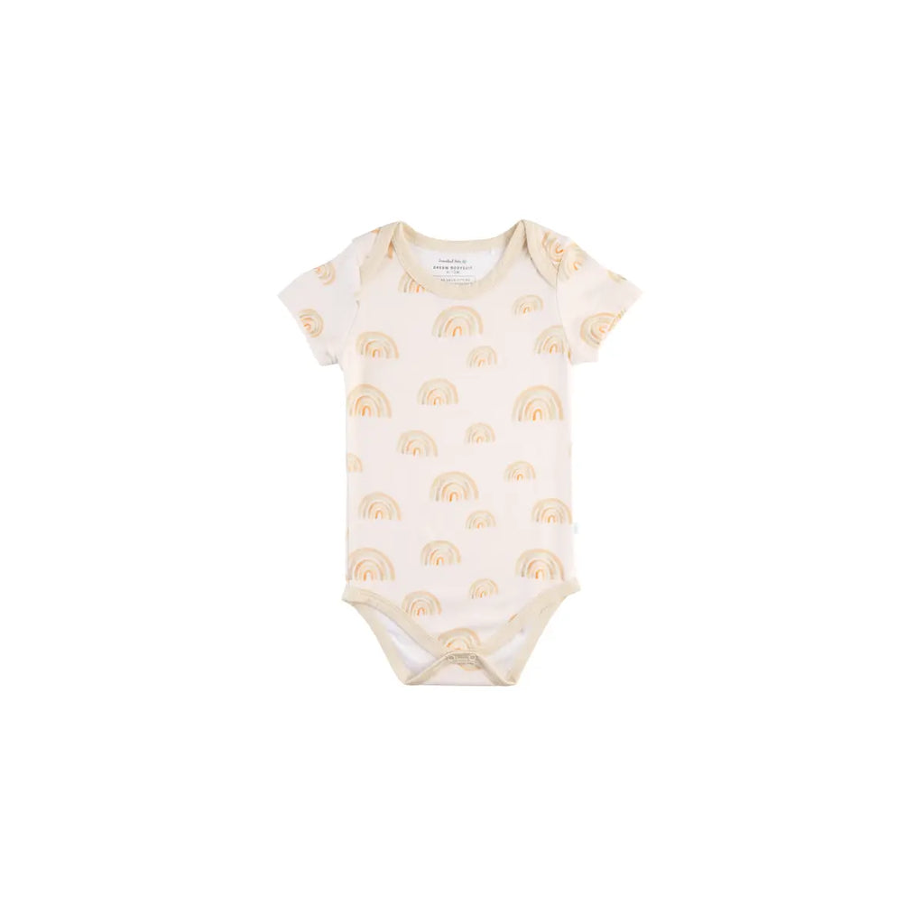 Baby Short-Sleeve Bamboo Bodysuit Dreamland Baby