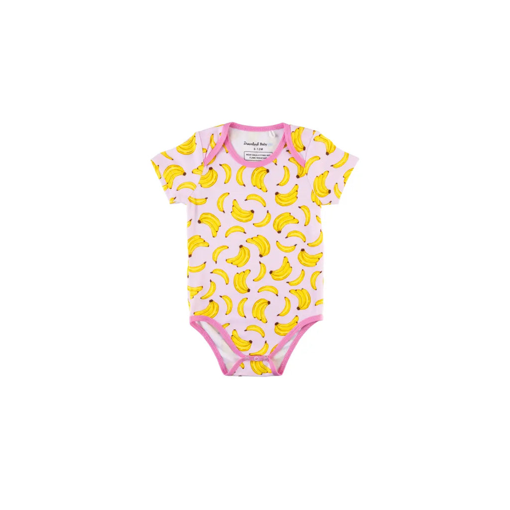 Baby Short-Sleeve Bamboo Bodysuit Dreamland Baby