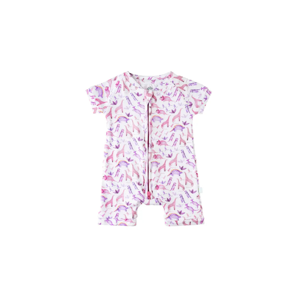 Baby Short-Sleeve Bamboo Romper Dreamland Baby