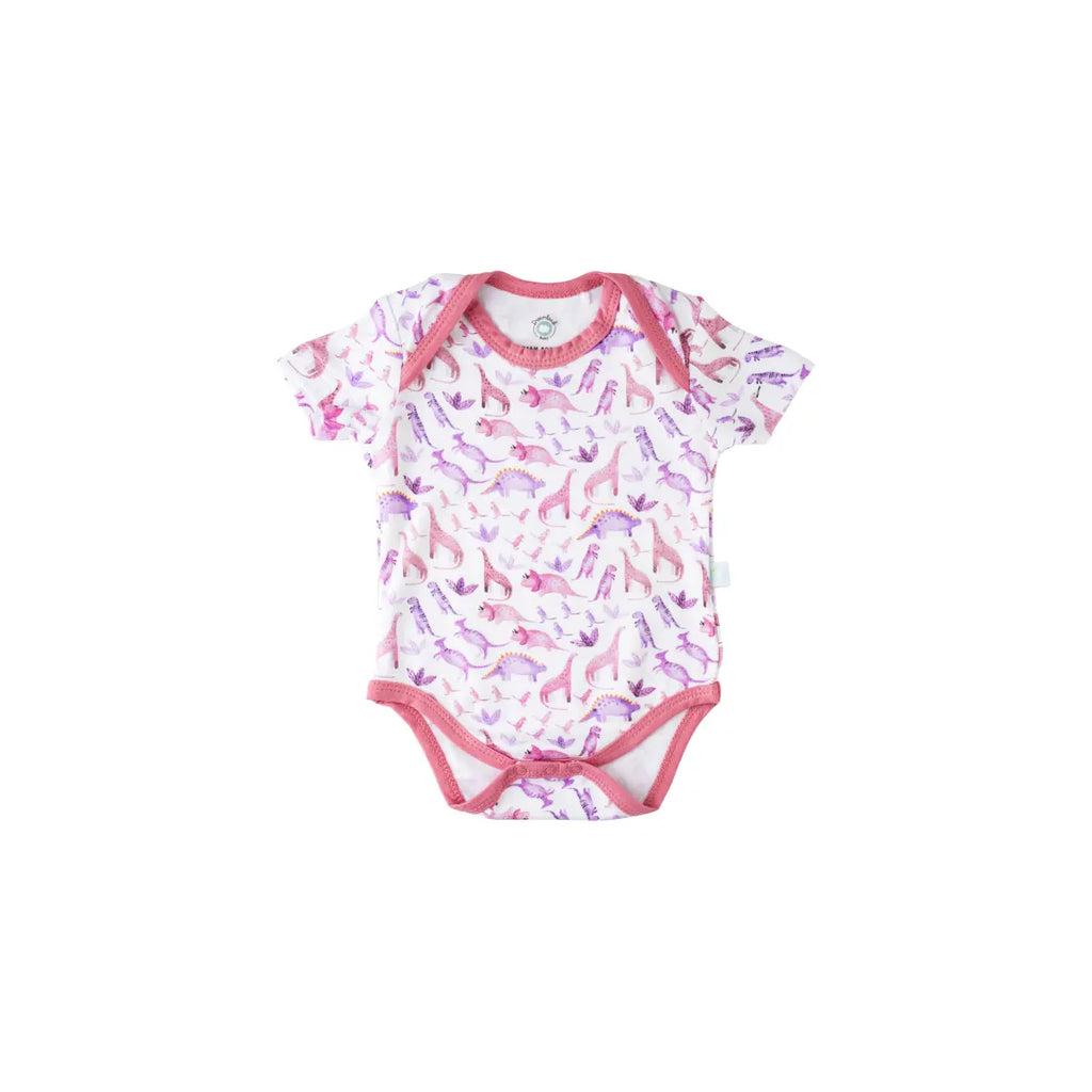 Baby Short-Sleeve Bamboo Bodysuit Dreamland Baby