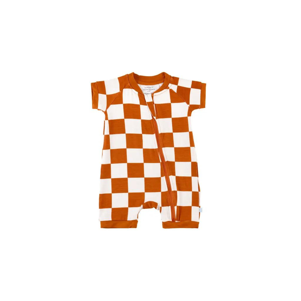 Baby Short-Sleeve Bamboo Romper Dreamland Baby