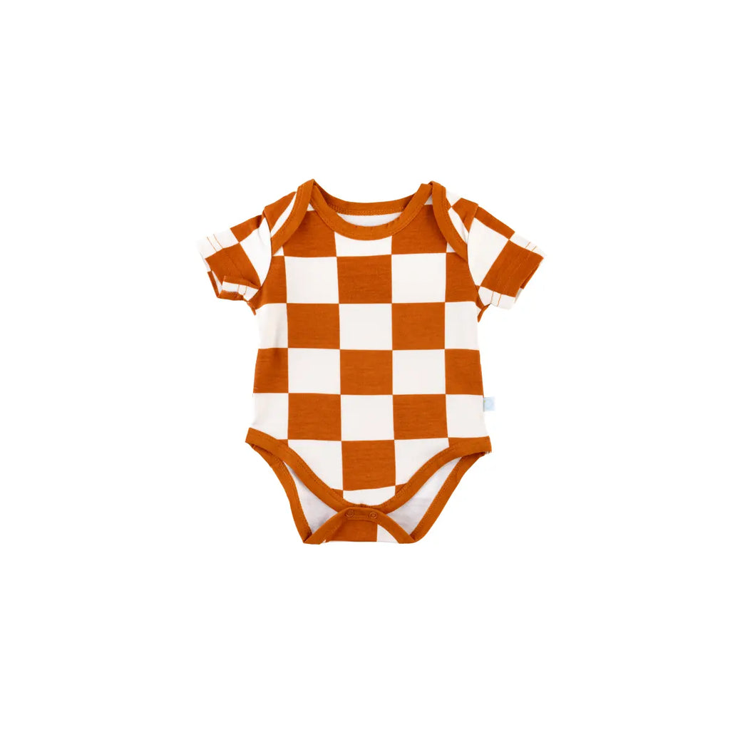 Baby Short-Sleeve Bamboo Bodysuit Dreamland Baby