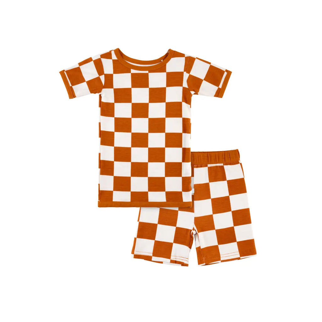 Toddler Short-Sleeve Bamboo Pajamas Dreamland Baby