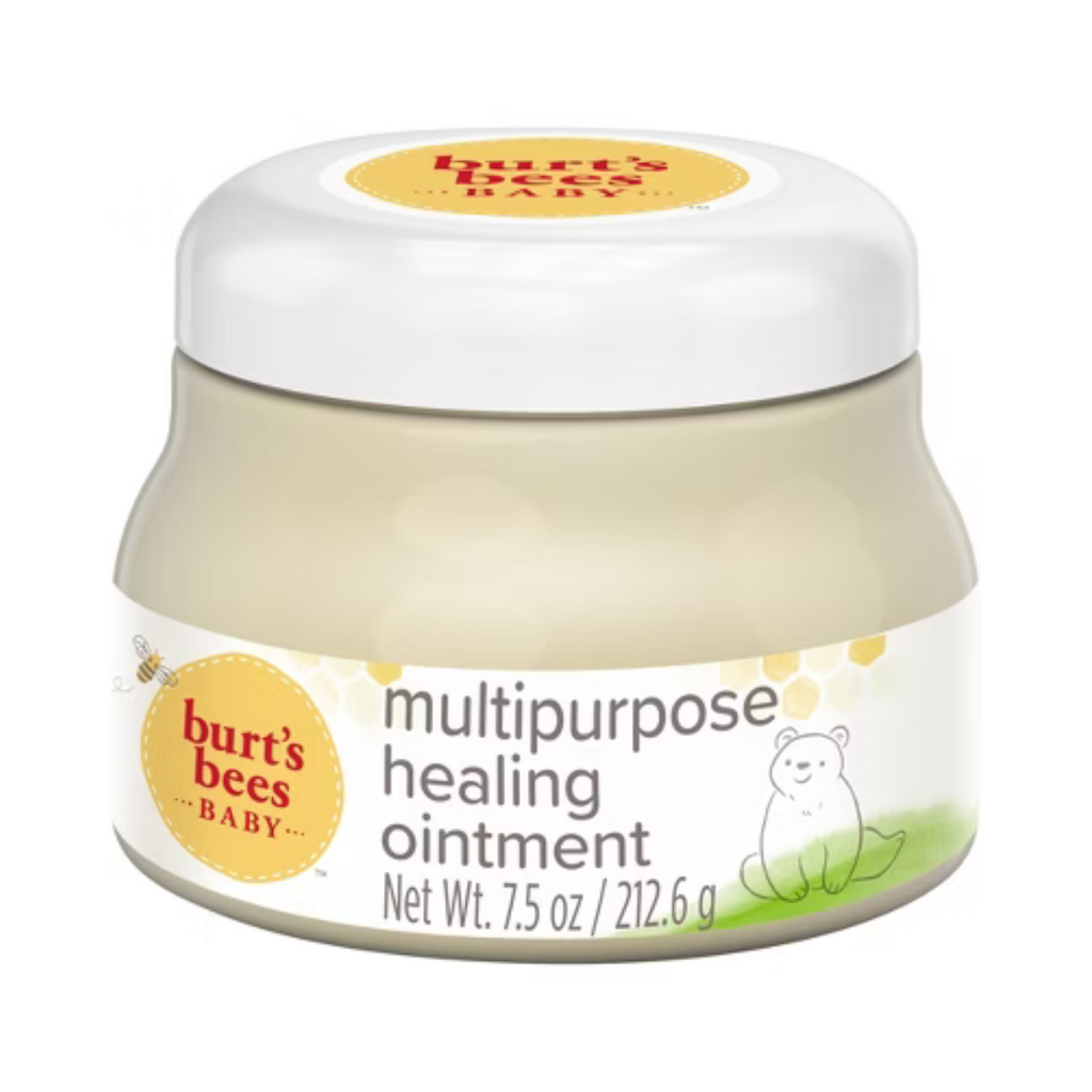 Burt's Bees® Baby Multipurpose Ointment 75 oz Jar Scented Ointment for Hand and Body Moisturizer, made with natural ingredients to soothe and moisturize delicate skin, forming a barrier against dryness and irritation