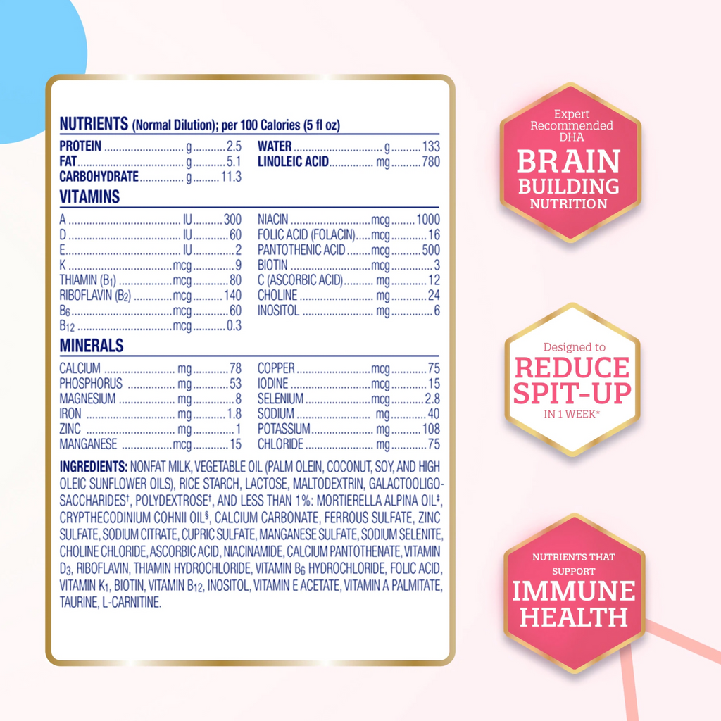  Enfamil® AR™ Unflavored Can Powder Added Rice Spit Up