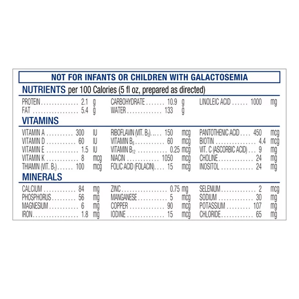 298 oz of iron-fortified infant formula for lactose sensitivity by Similac